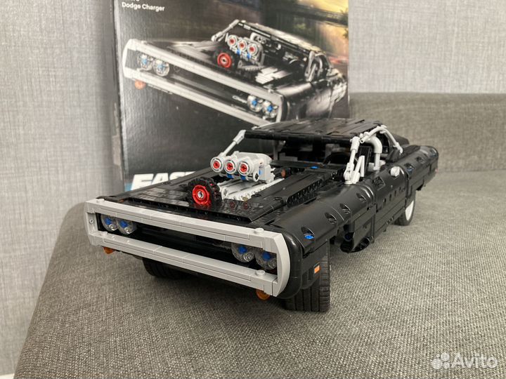 Lego Technic 42111 dodge charger доминика торетто