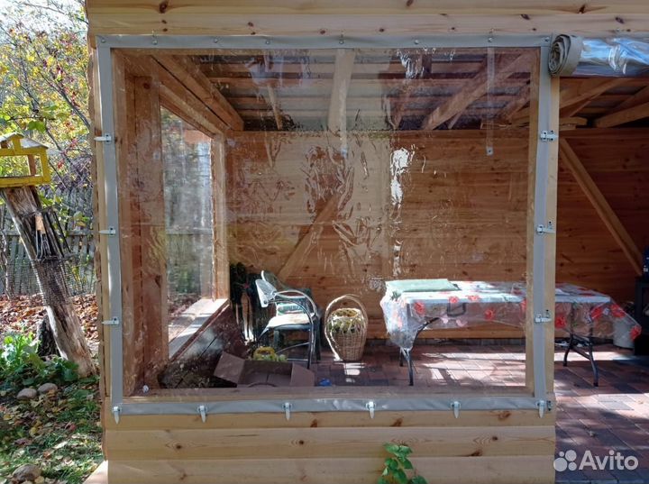 Мягкие окна для балконов, лоджий, веранд