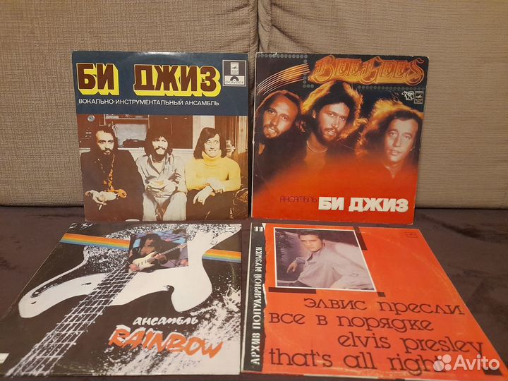 Виниловые пластинки: Западный и Русский Рок