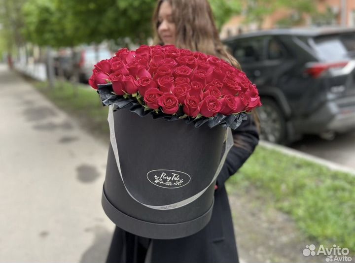 Розы 101 роза
