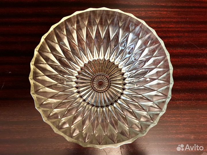 Салатник средний и большой, стекло СССР