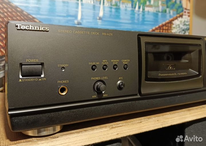 Technics RS-AZ6. Дека трёх головая