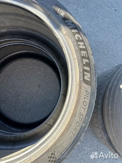 Michelin Pilot Sport 4 275/40 R20 и 315/35 R20 110Y