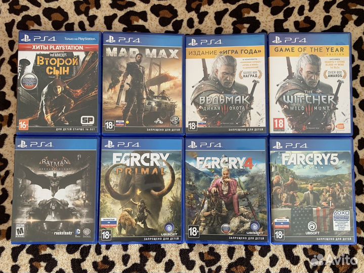 Игры для соньки PS4