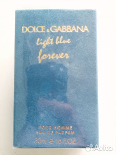 Dolce gabbana light blue forever мужской парфюм