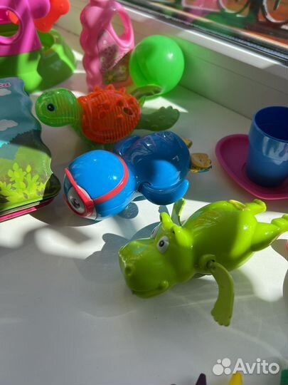 Бронь Игрушки для купания в ванной пакетом