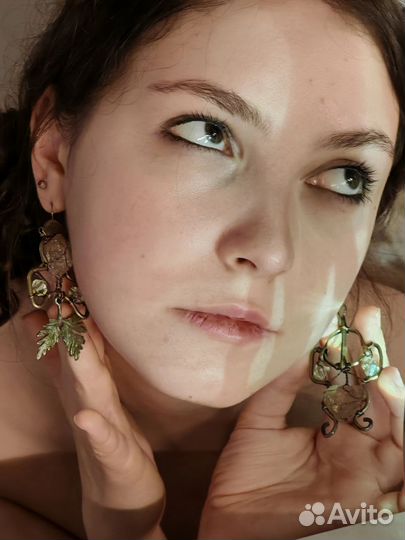 Авторские серьги