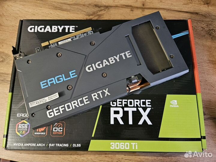 Видеокарта RTX 3060 Ti 8 Gigabyte Eagle OC