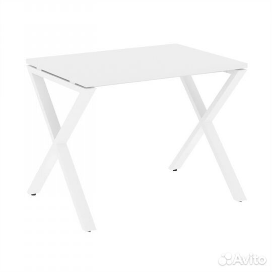 Стол компьютерный на X-образных опорах Loft