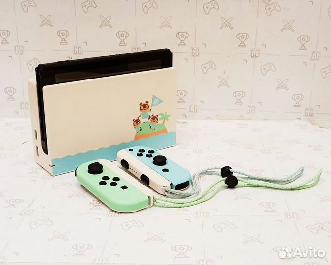 Nintendo Switch (rev 2) Animal Crossing Edition 12