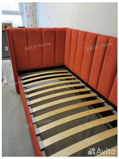 Детская кровать с мягкими бортиками