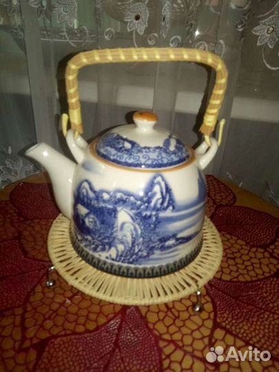 Заварочный чайник фарфор