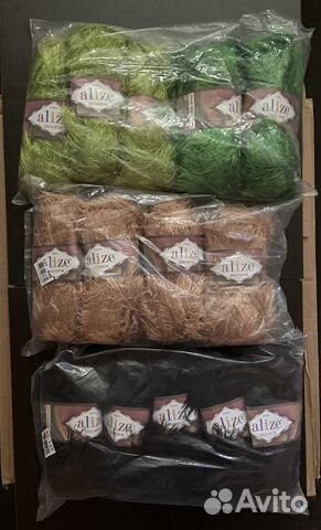 Пряжа Alize Decofur (травка)