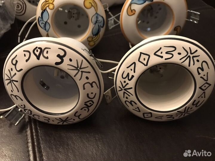 Точечные светильники керамические