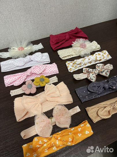 Повязка на голову для девочки набор