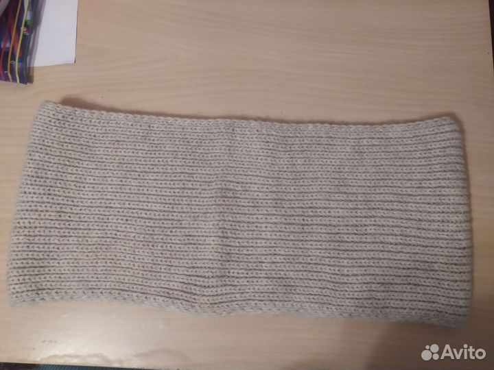 Шапка и снуд зима