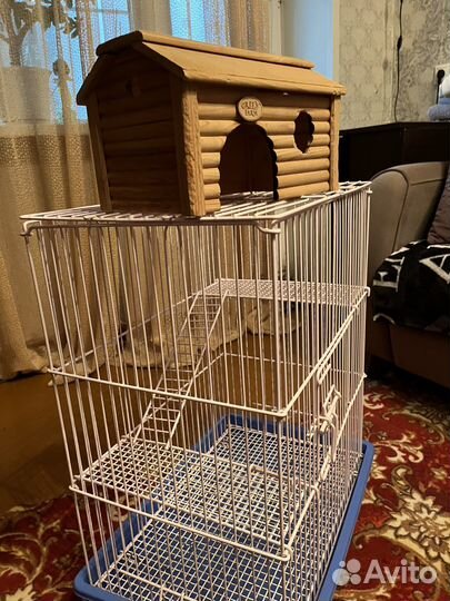 Клетка для грызунов 55*65см