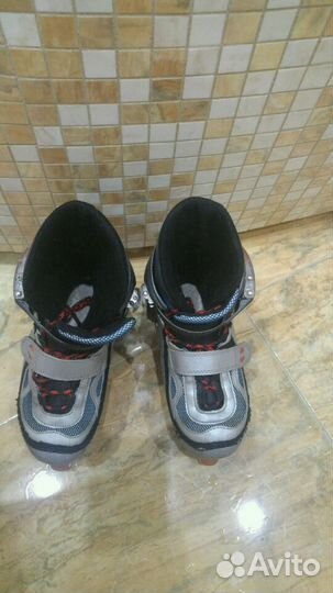 Коньки роликовые раздвижные детские р.30-34