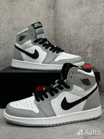 Кроссовки Nike Air Jordan 1 Mid Grey