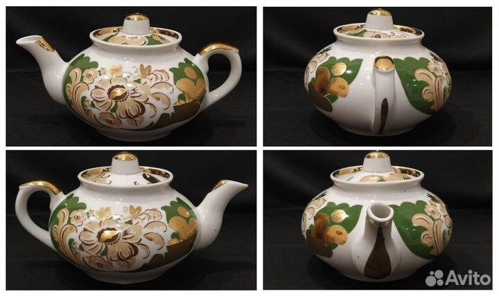 Винтажные сахарницы, чайники, соусница