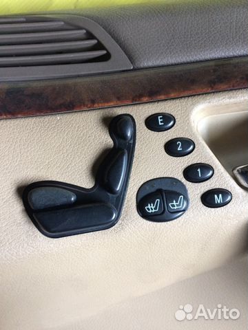 Блок управления пассажирским сиденьем на мерседес