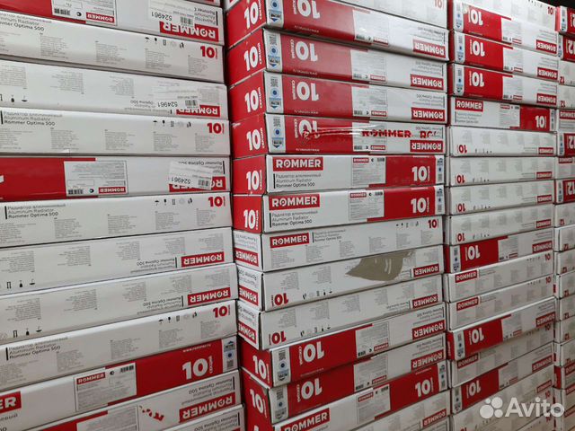 Радиатор секционный алюминий rommer Al Optima 500 купить в Москве ...