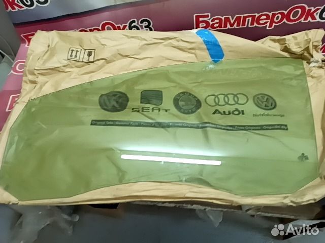 Стекло Volkswagen Golf Plus 5M1 2009 левое новое