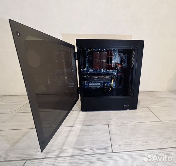 Игровой компьютер Intel core I7, RX 590, 16 Gb озу