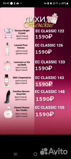 Духи женские/ мужские/ унисекс Империо