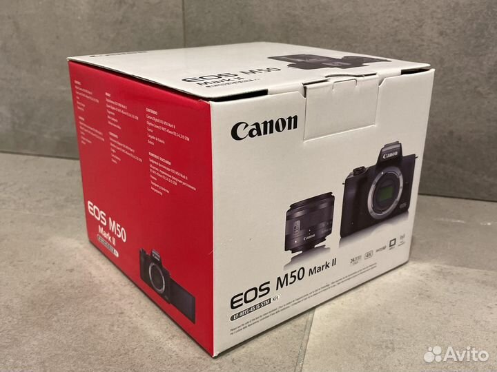 Canon EOS M50 Mark II Kit / Body Новые-Гарантия
