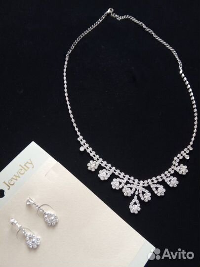 Колье для свадебного платья