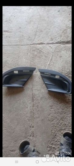 Заглушки на бампер гранта fl