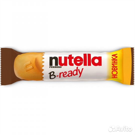 Вафельный батончик с пастой Нутелла B-ready 22г