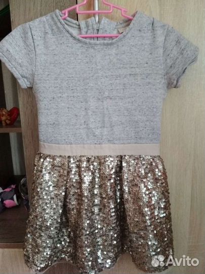 Платье для девочки лонг