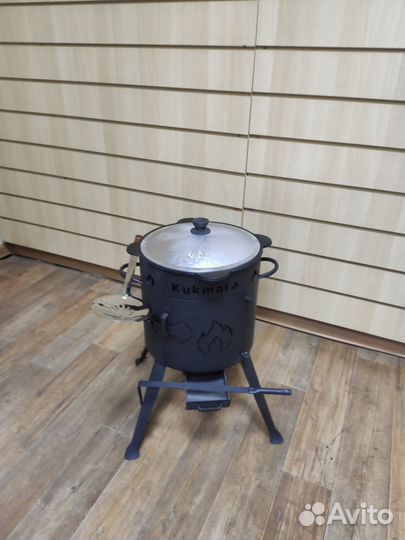 Казан и печь