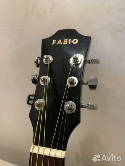 Акустическая гитара fabio (новая)