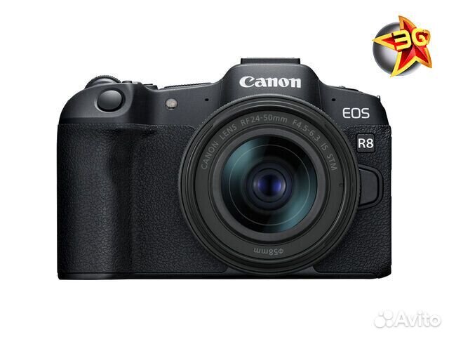Фотоаппарат Canon EOS R8 Kit RF 24-50mm f/4.5-6.3 IS STM