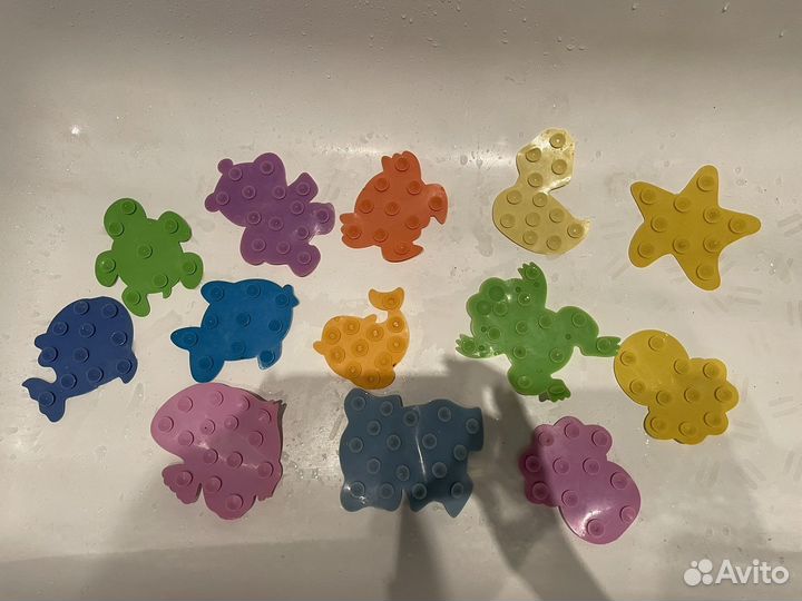 Детские липучки для ванной Valiant Мини-коврик