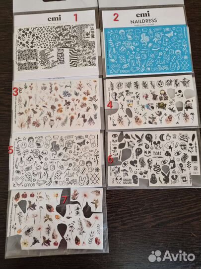 База, топ, кисти для ногтей