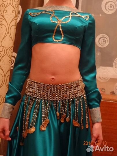Костюм для восточных танцев. рост 148-155