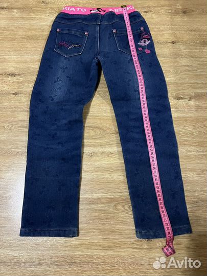 Джинсы для девочки 134