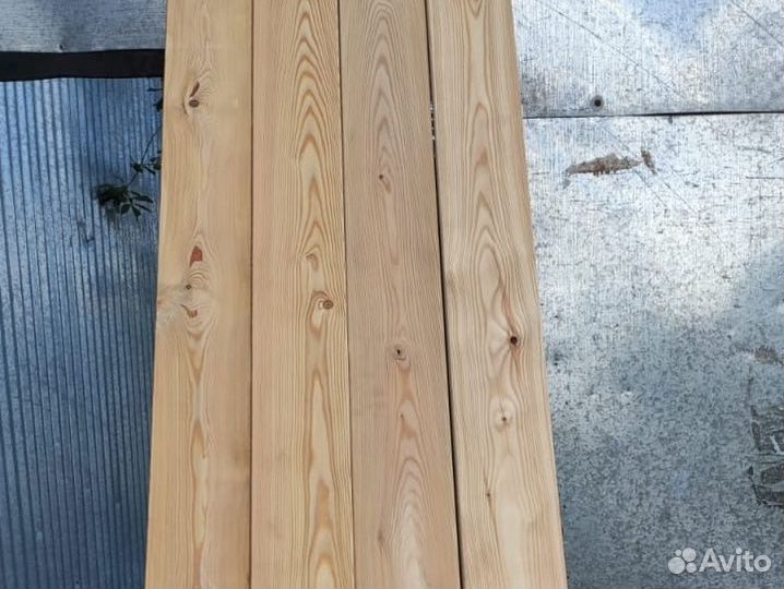 Планкен прямой лиственница 20х115х3500х5шт