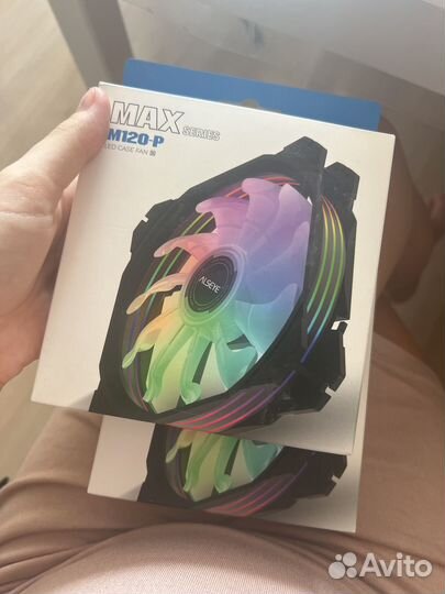 Вентилятор 120мм alseye M120-P KIT, Black