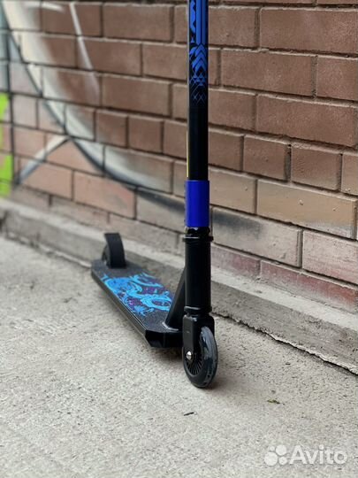 Трюковой самокат колеса 100мм