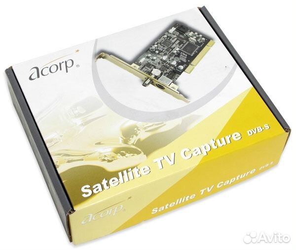 Acorp Satellite TV Card DVB-S Тв Тюнер