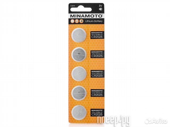 CR2025 - Minamoto CR2025/5BL 5 штук