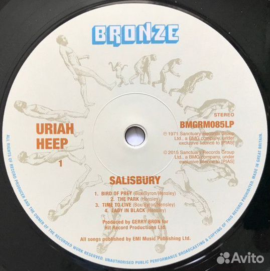 Винил Uriah Heep – Salisbury