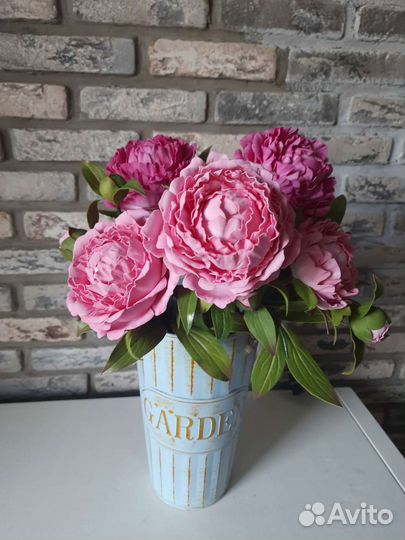 Пионы из фоамирана