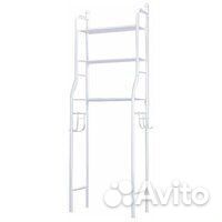 Напольная полка-стеллаж в ванную комнату, полка на