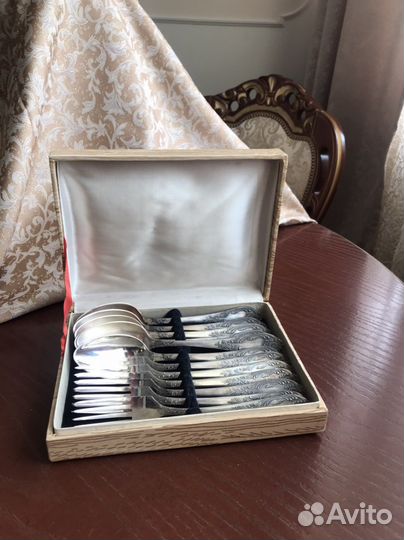Столовый набор ложки и вилки СССР